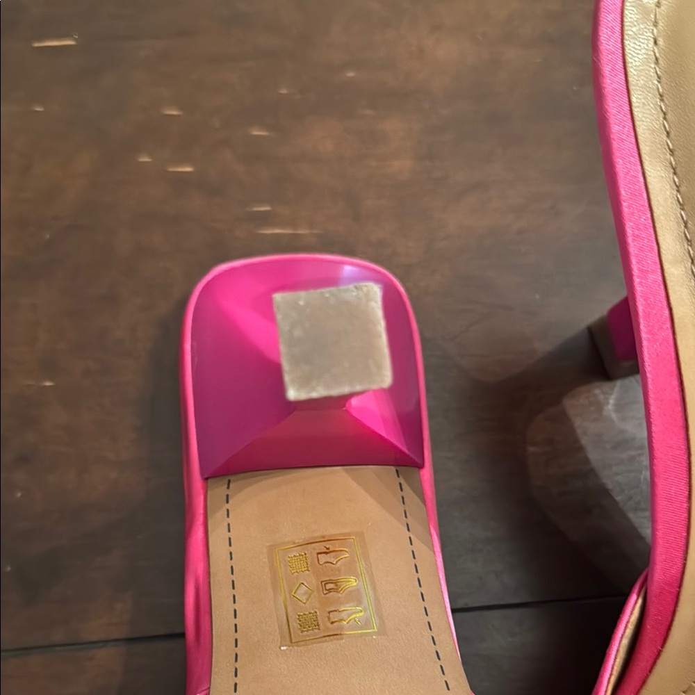 J.Renee Pink Mules with Ruffled Detail - Picture 6 of 13
